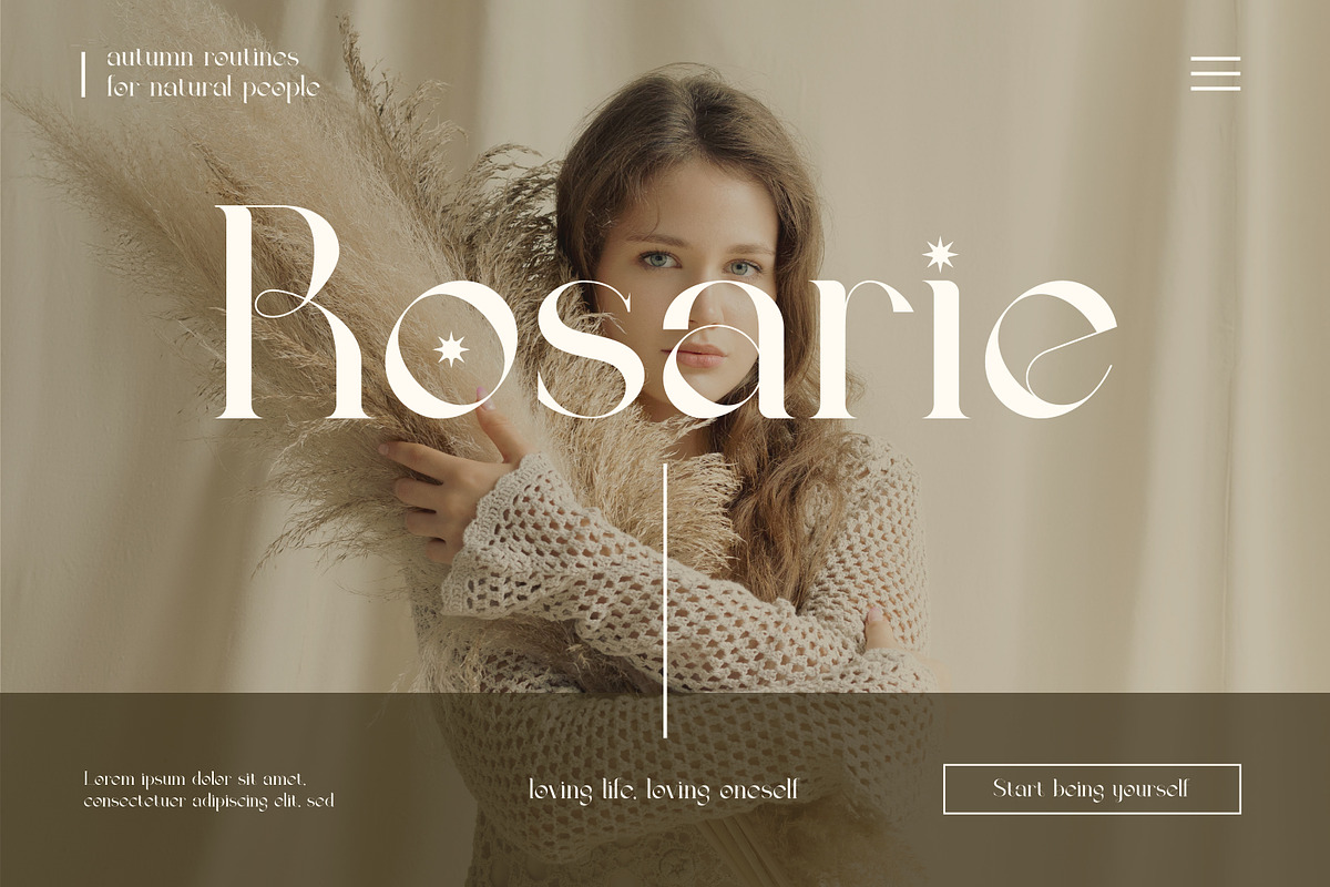 Gofagen | Modern Serif Typeface, a Serif Font by Kahade Studio (Photo 4 of 9)