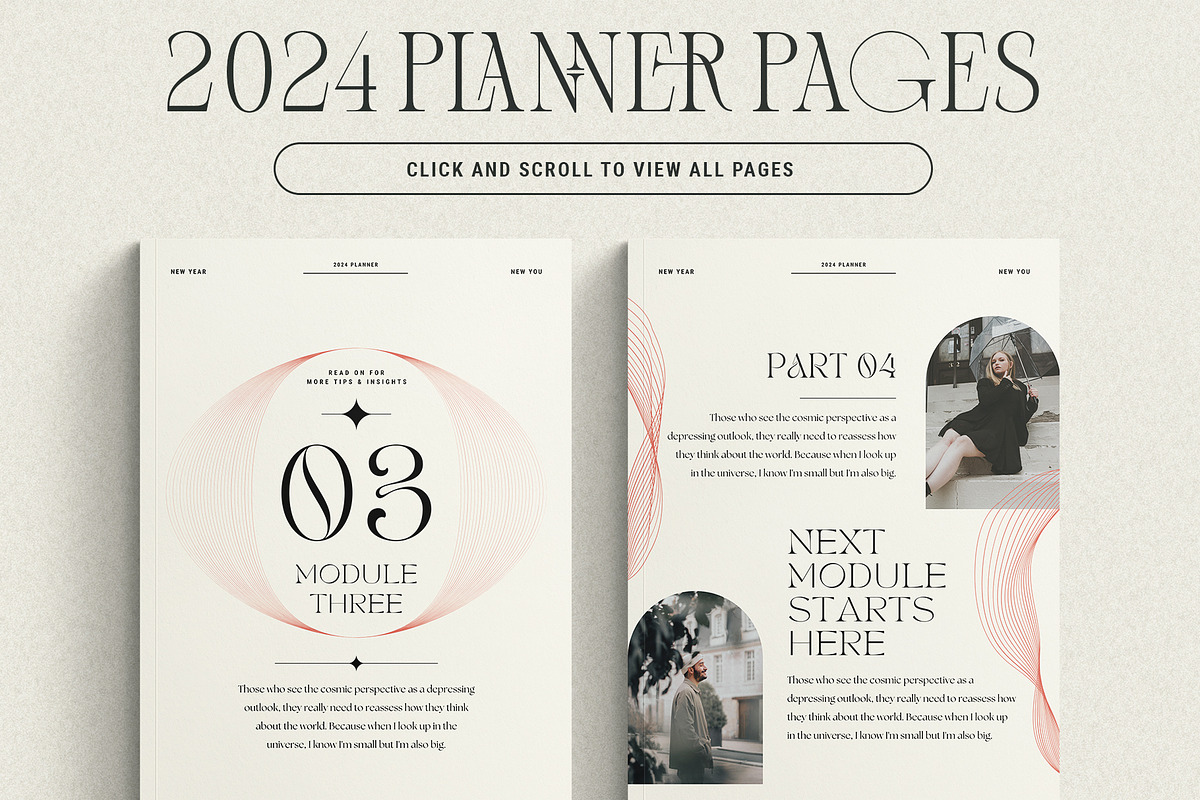 2024 Planner / Workbook for Canva, a Marketing Template by SilverStag Type Foundry (Photo 18 of 18)