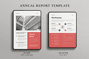 Annual Report Template, a Brochure Template by TemplatesForest (Thumbnail 2 of 8)