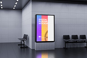 Digital signage Mockup, an Advertising Mockup by Artlogs (Thumbnail 2 of 4)