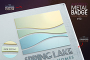 Anodized Metal Badge & Logo Mockup, a Product Mockup by LuisFaus (Thumbnail 2 of 2)