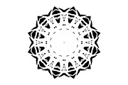 Modern Black and White Mandala Pack, a Decorative Illustration by NJ Himel (Thumbnail 46 of 101)