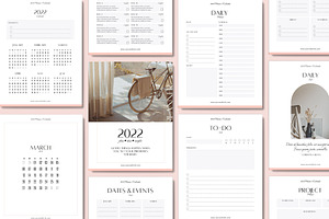 Canva Planner & 2022 Calendar Kit V3