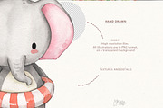 SUMMER HOLIDAY. Watercolor, an Animal Illustration by OlliArtDesign (Thumbnail 7 of 7)
