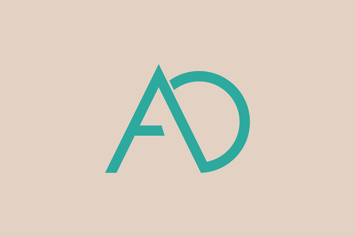 Modern AD Monogram Logo, a Branding & Logo Template by Salman Shop (Photo 2 of 4)