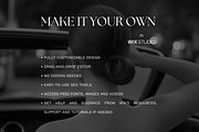 Elle Voss - WIX Website Template, a Templates & Theme by Palms&Muses (Thumbnail 6 of 9)