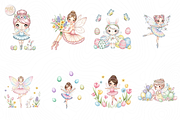 Easter Ballerina Fairy PNG Clipart, a Person Illustration by KennedyStudio (Thumbnail 2 of 4)