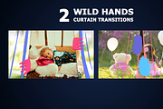 Wild Curtain Transitions | Graphics, a Background Graphic by FlashFXbox (Thumbnail 2 of 2)