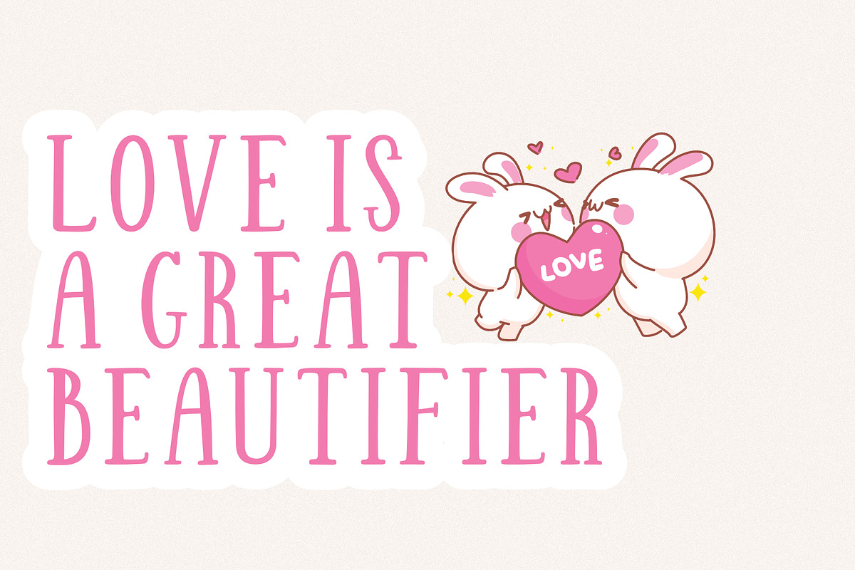 Cute Bianca | Quirky Serif Font, a Serif Font by Jimtype Studio (Photo 3 of 5)