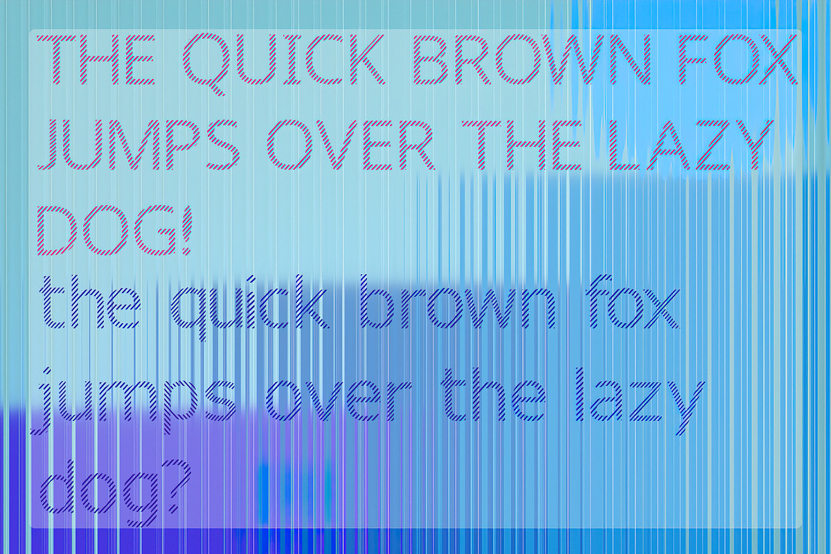 INTROPMENT - pair of striped font, a Sans Serif Font by CHIMERA (Photo 4 of 11)