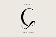 QHARO - Elegant & Luxury, a Serif Font by BOOSH Studio (Thumbnail 8 of 14)