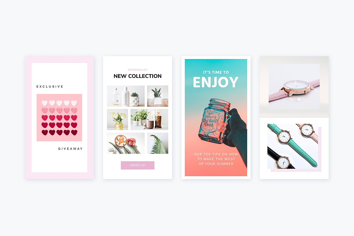 Instagram Stories Pastel Pink CANVA, a Social Media Template by Poego Social (Photo 9 of 12)