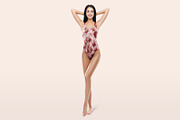 Women's Swimsuit Mockup, a Product Mockup by PSD Market (Thumbnail 4 of 7)