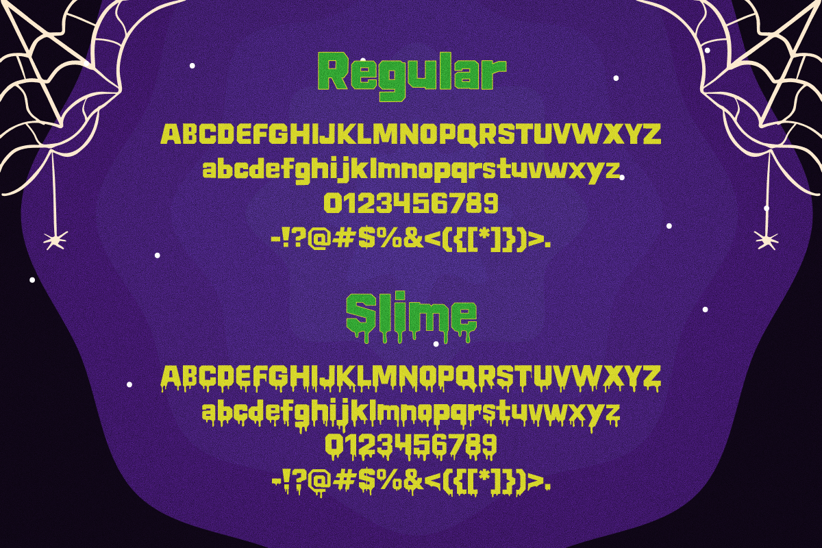 Zombox – Spooky Typeface, a Sans Serif Font by Brand_Hero (Photo 2 of 10)