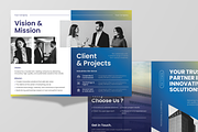 Company Profile Bifold Brochure, a Flyer Template by Annora Studio (Thumbnail 4 of 6)
