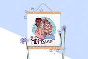 Set of Best Mom Ever illustrations, a Person Illustration by Uniyok (Thumbnail 8 of 9)