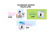 Facebook Template Bold Canva, a Social Media Template by ltsdesigns (Thumbnail 3 of 5)