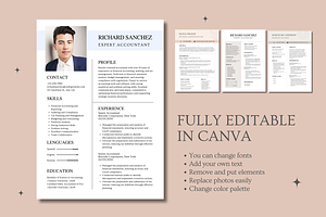 Minimalist Resume Templates Canva