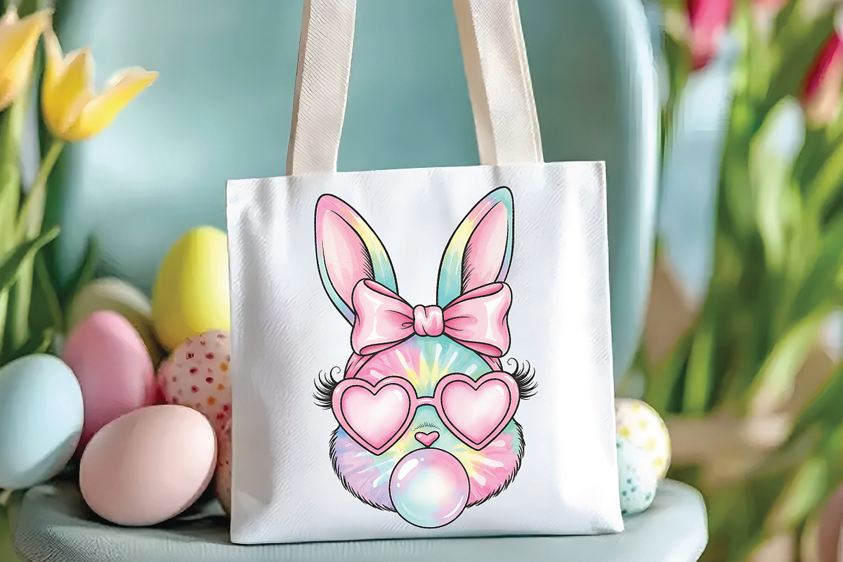 Easter Bunny Coquette PNG, an Illustration by CraftArtStudio (Photo 3 of 4)