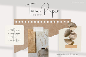 Torn Paper Big Pack