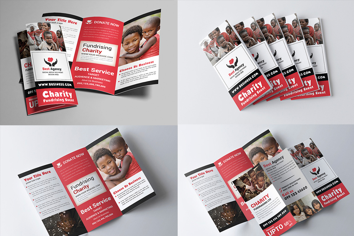 30-Trifold Brochure Bundle, a Brochure Template by AfzaalGraphics (Photo 17 of 31)
