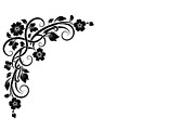 Floral Ornament Silhouette Bundle, an Illustration by BIPLOB EXPERT (Thumbnail 26 of 51)
