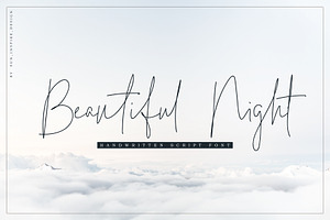 Beautiful Night Script Font
