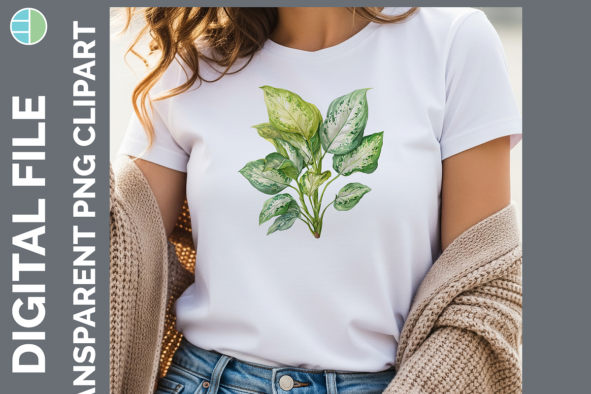 Houseplant Illustration Bundle, PNG, a Decorative Illustration by Enliven Designs (Photo 8 of 8)