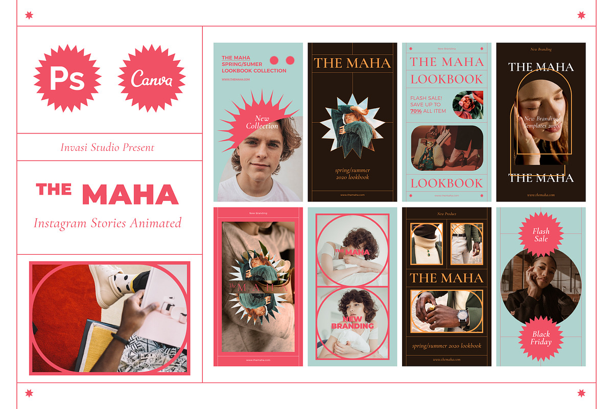 MAHA-Instagram Stories Animated, a Social Media Template by Invasi Studio (Photo 1 of 15)