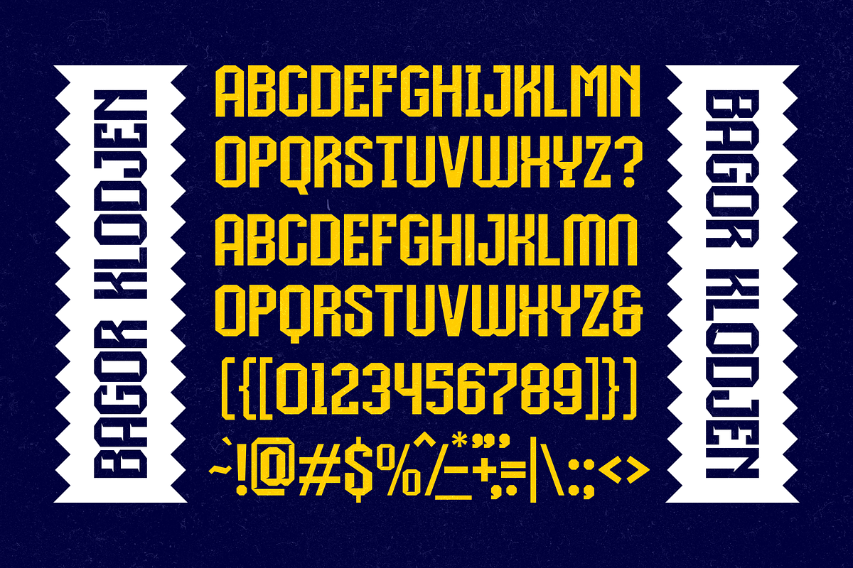 Bagor Klodjen | Sport Font, a Sans Serif Font by Twicolabs Fontdation (Photo 5 of 5)