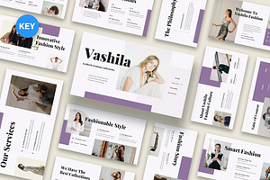Vashila - Fashion Collection Keynote, a Presentation Template by Fit-tee