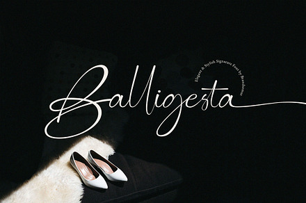 Balligesta Modern Stylish Signature