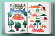 1971 • Retro Graphic Collection, a Decorative Illustration by Vintage Voyage Supply (Thumbnail 5 of 13)