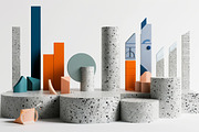 Concrete infographics, a Finance Illustration by Handmadefont (Thumbnail 11 of 11)