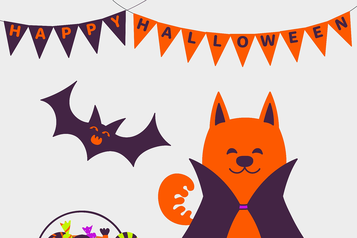 Cute dog in count Dracula cloak, a Seasonal Illustration by sceptical cactus (Photo 3 of 3)