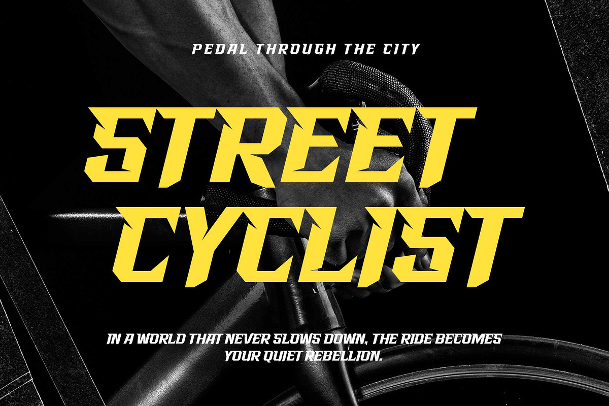 Racing Starter - Sporty Style, a Font by Novitype (Photo 5 of 11)