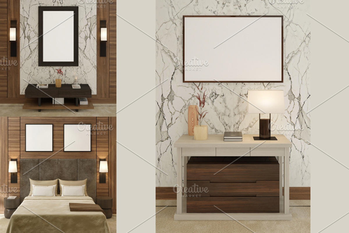 Interior Mockup, a Print Template by Alex Curly