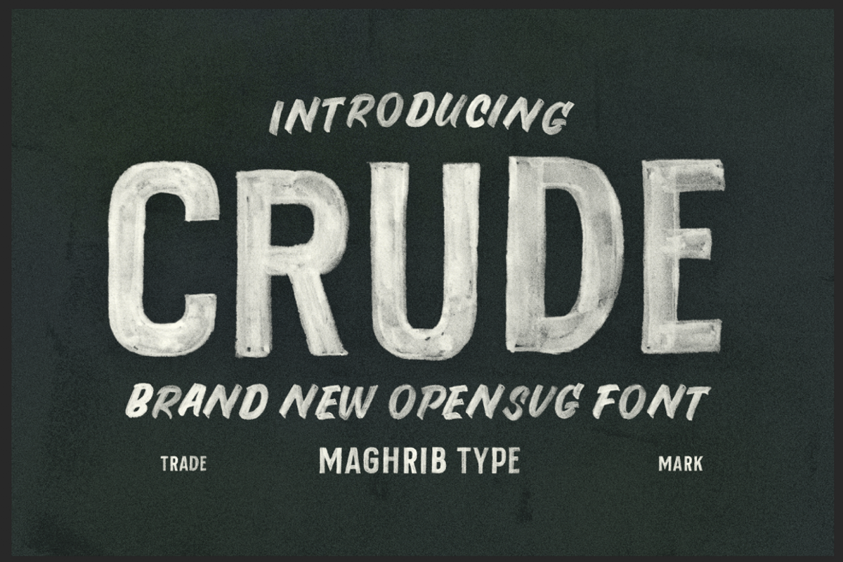 Crude OpenTypeSvg UPDATE preview 2