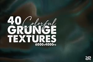 40 Colorful Grunge Textures