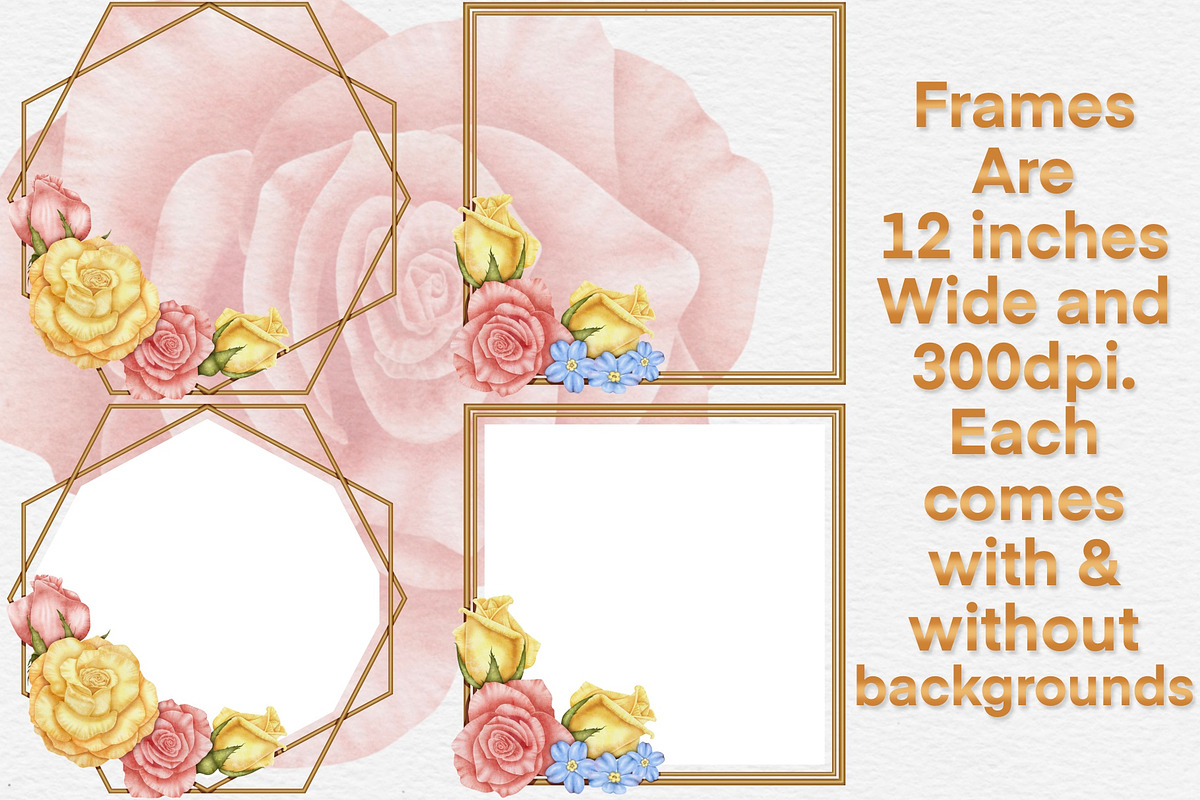 Mothers Day floral set., a Seasonal Illustration by Happy Sloth Graphics (Photo 7 of 10)