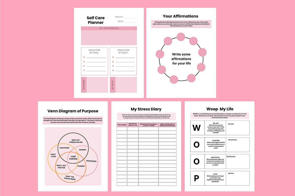 2026 Growth Mindset CoachingWorkbook, a Stationery Template by Shumaya (Photo 4 of 4)