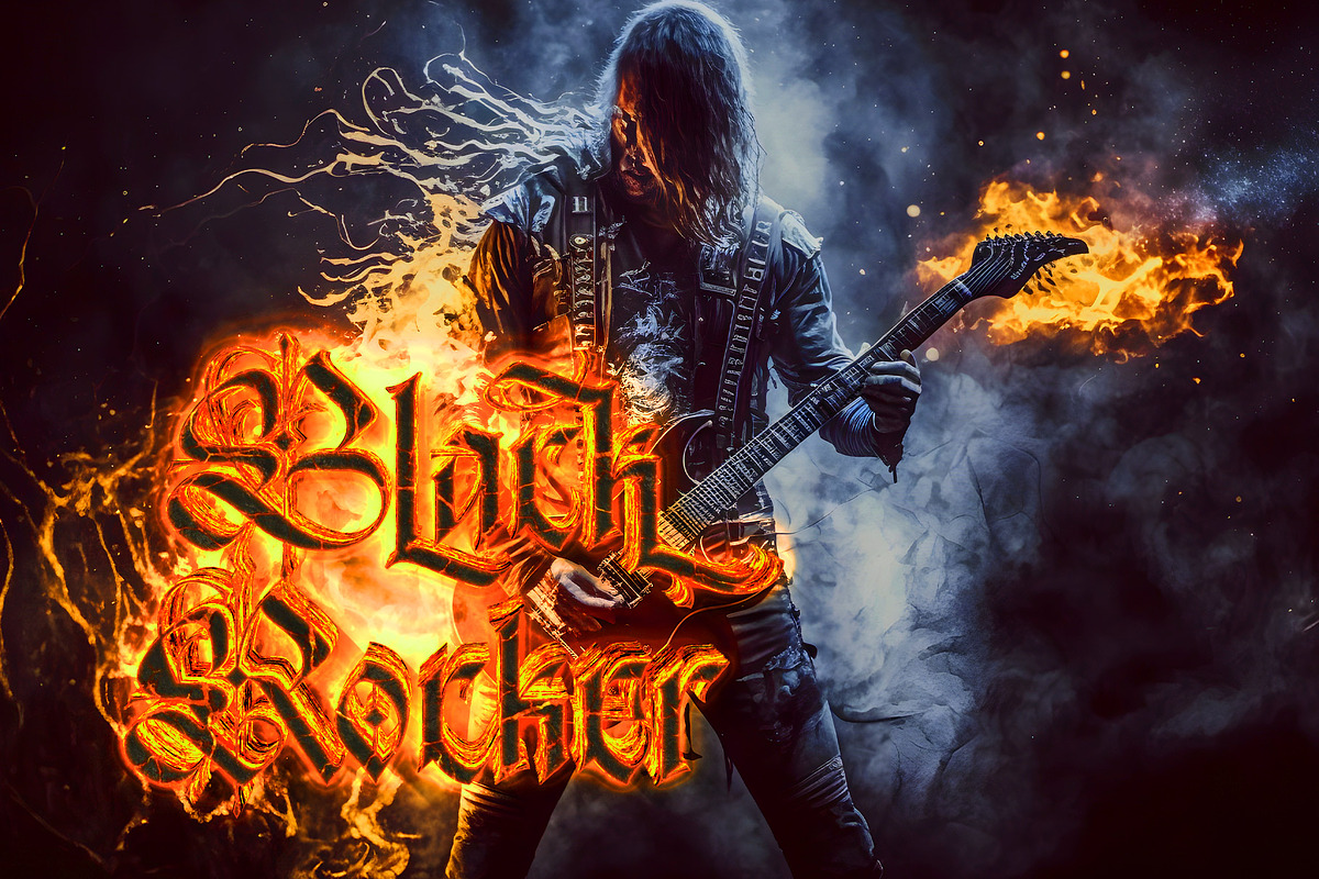 Blacker Spirit, a Blackletter Font by Letterara (Photo 3 of 15)