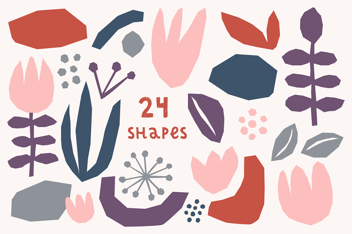 Tulip Garden | Shapes + Patterns, a Pattern Graphic by Studio Fevrier (Photo 5 of 11)