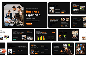 Business Expension Presentation, a Presentation Template by Hammad Arif