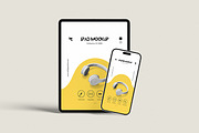 Ipad and Iphone Mockup, an Advertising Mockup by xavier_studio (Thumbnail 5 of 5)