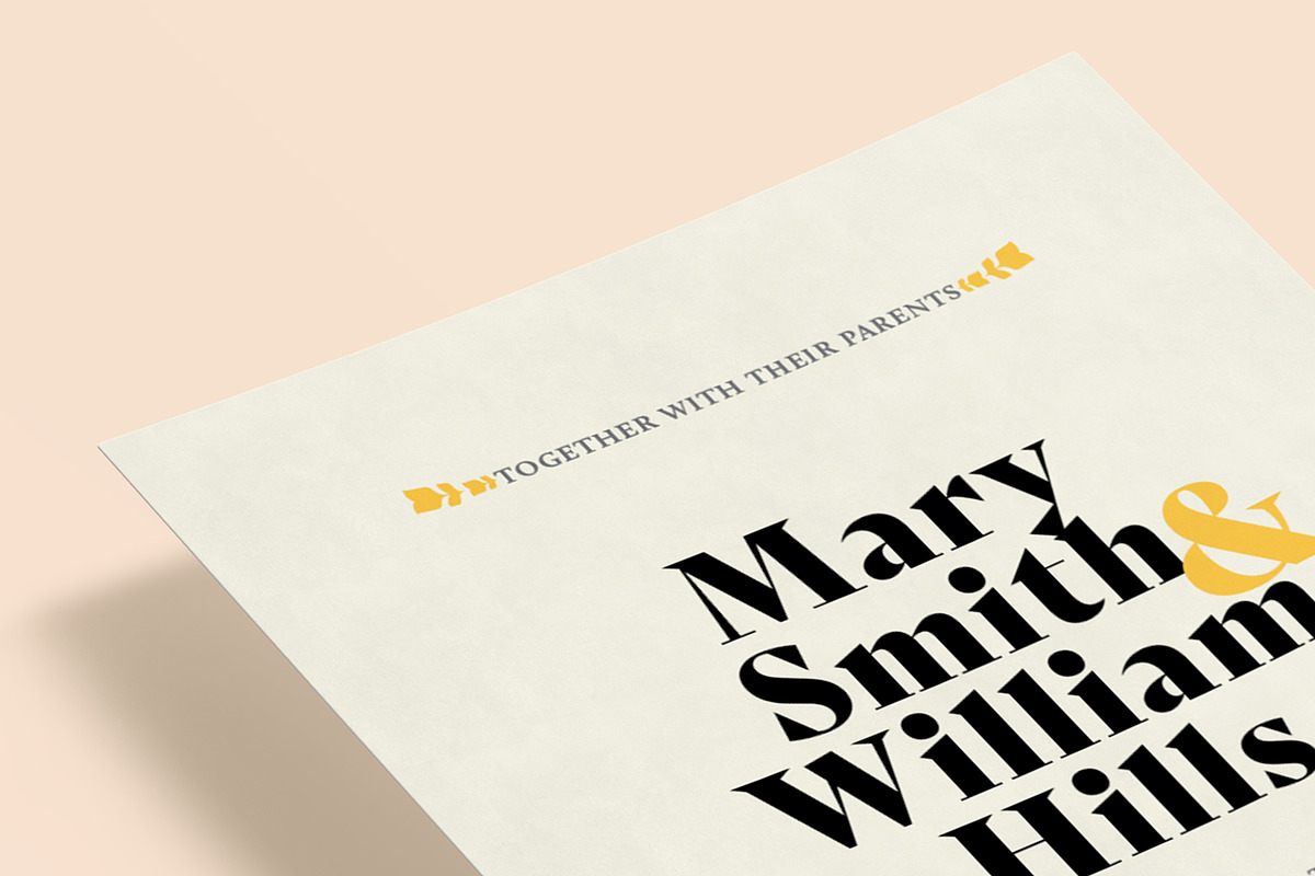 Modern, Clean & Elegant Wedding Kit, a Stationery Template by Juan ePrint Shop (Photo 2 of 2)
