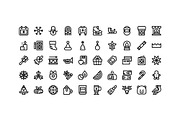 50 Christmas Icons, an Outline Icon by Side Project (Thumbnail 2 of 8)