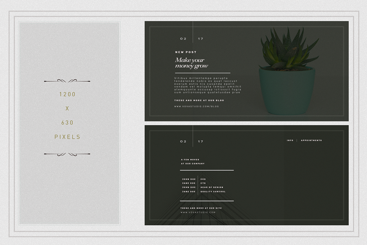 ALL CORPORATE SocialMedia Pack, a Social Media Template by Vova (Photo 3 of 10)