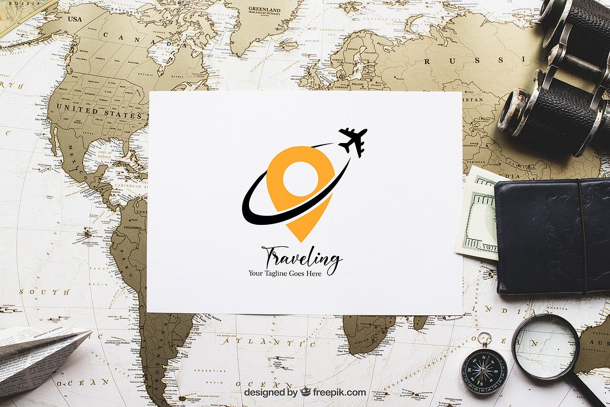 Adventure Travel Logo Template preview 3