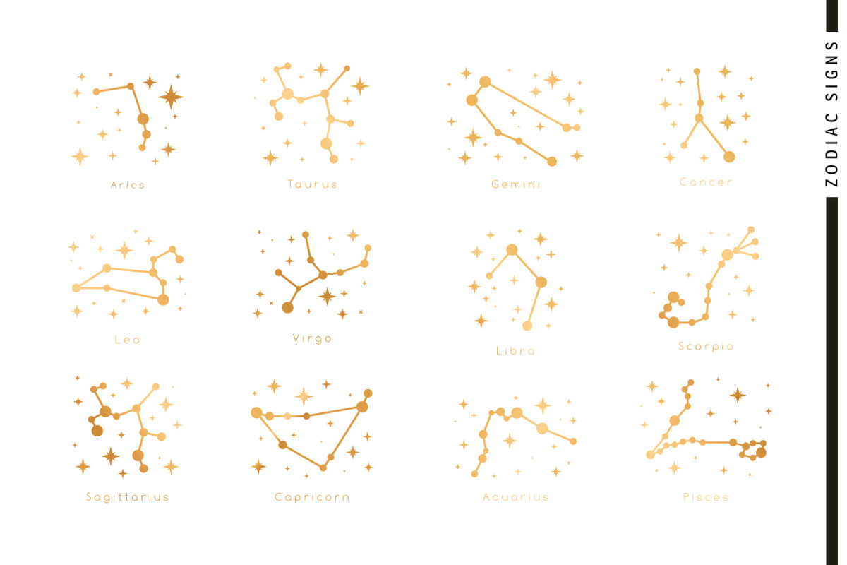 Zodiac signs., a Graphic by Luba Vega (Photo 11 of 14)